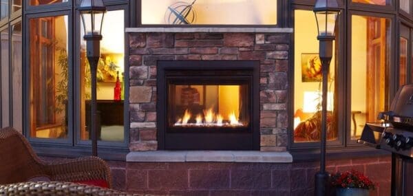 Outdoor Lifestyles Twilight Modern Gas Fireplace