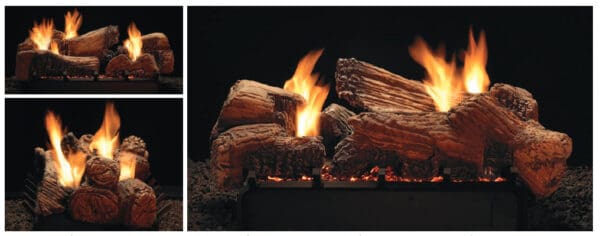 White Mountain Hearth - Vent-Free Multi-Sided Slope Glaze Burners and Matching Log Sets - Image 2
