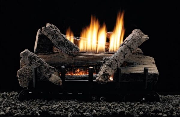 White Mountain Hearth - Vent-Free Contour Burners with Log Sets - Trenton & Concord - Image 2